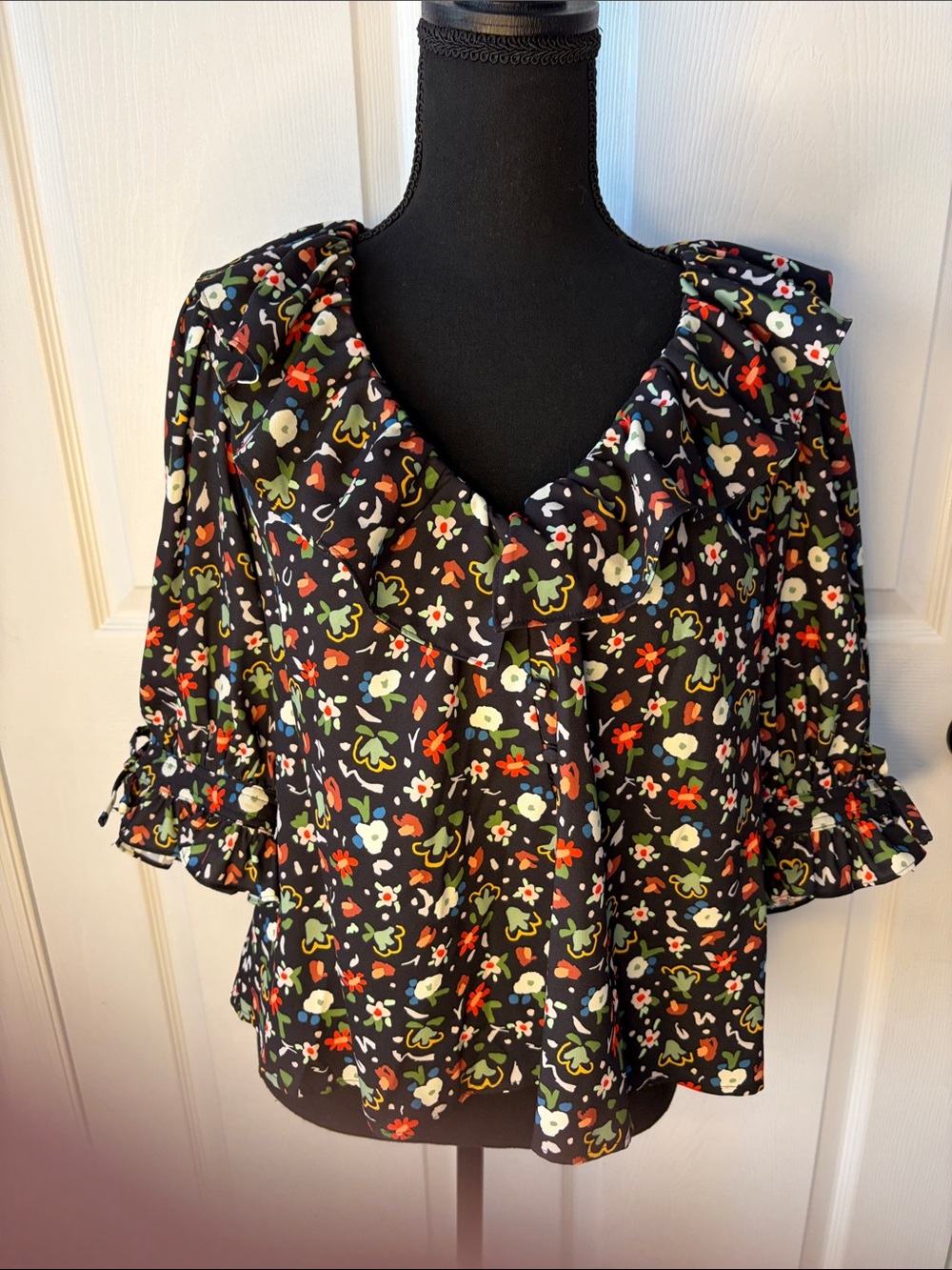 CROSBY by Mollie Burch Camille Top Boho Blooms size medium
